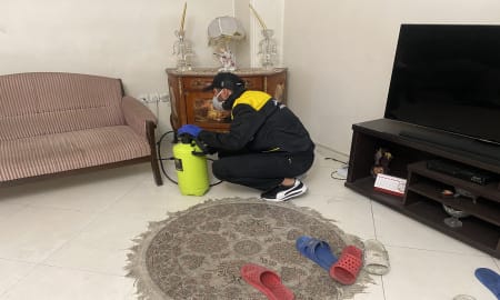 مبارزه با بید فرش و لباس در منازل مسکونی استان تهران و کرج