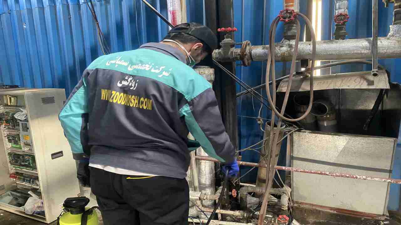 سمپاشی کارخانجات تهران: خدمات ویژه برای انواع صنایع