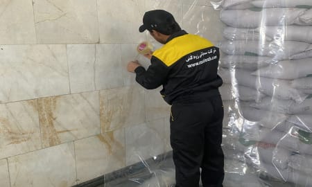 گازدهی برنج و غلات در انبار و سیلو | ضدعفونی تخصصی با گاز فسفین 3 اجرای روش گازدهی برنج و غلات در انبارها و سوله ها با تیم متخصص زودکُش